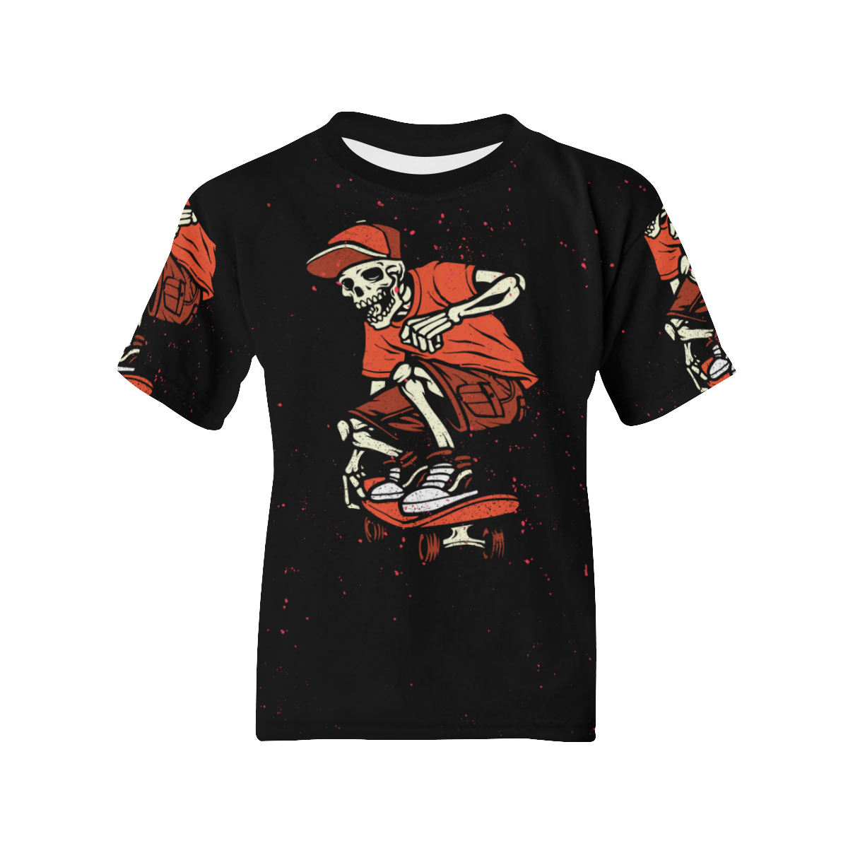 calavera skate Kids' All Over Print T-shirt (Model T65)