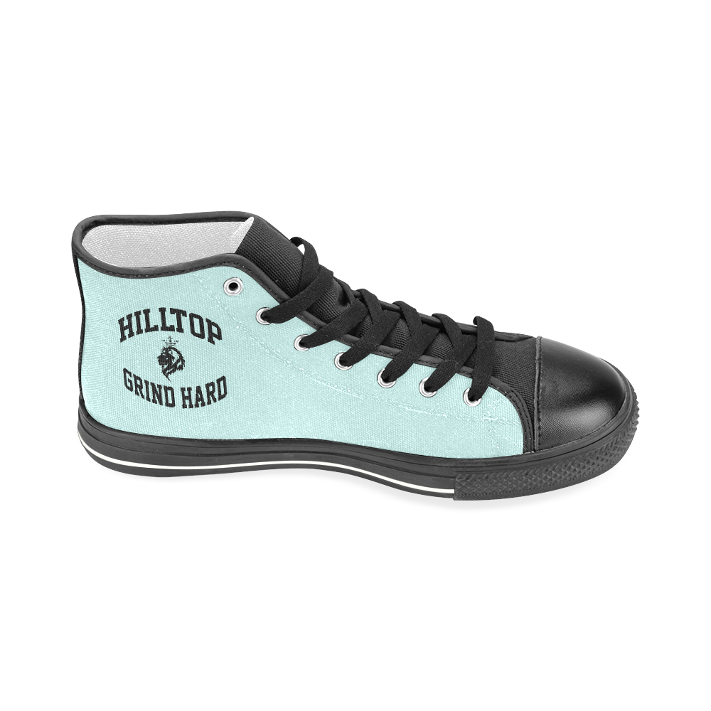 Mint HillTop Men’s Classic High Top Canvas Shoes (Model 017)