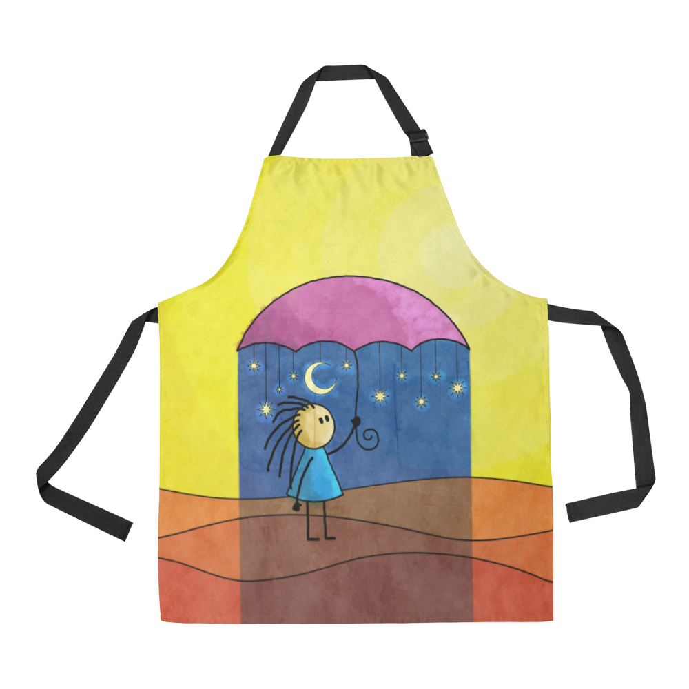 We Only Come Out At Night All Over Print Apron