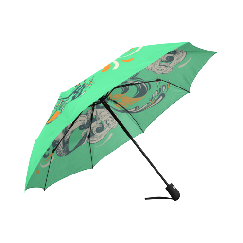 Mermaid Twin Auto-Foldable Umbrella (Model U04)