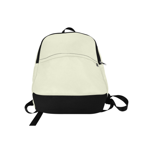 color beige Fabric Backpack for Adult (Model 1659)