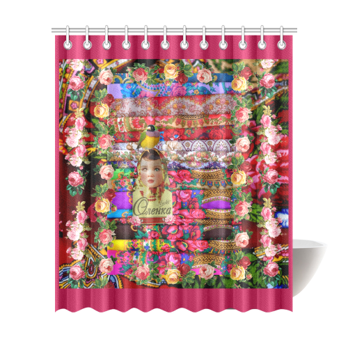 Flower Child Shower Curtain 72"x84"