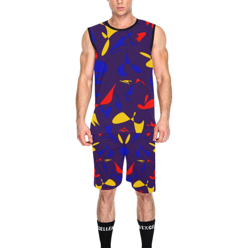 zappwaits f4 All Over Print Basketball Uniform