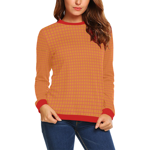 EmploymentaGrid 23 All Over Print Crewneck Sweatshirt for Women (Model H18)