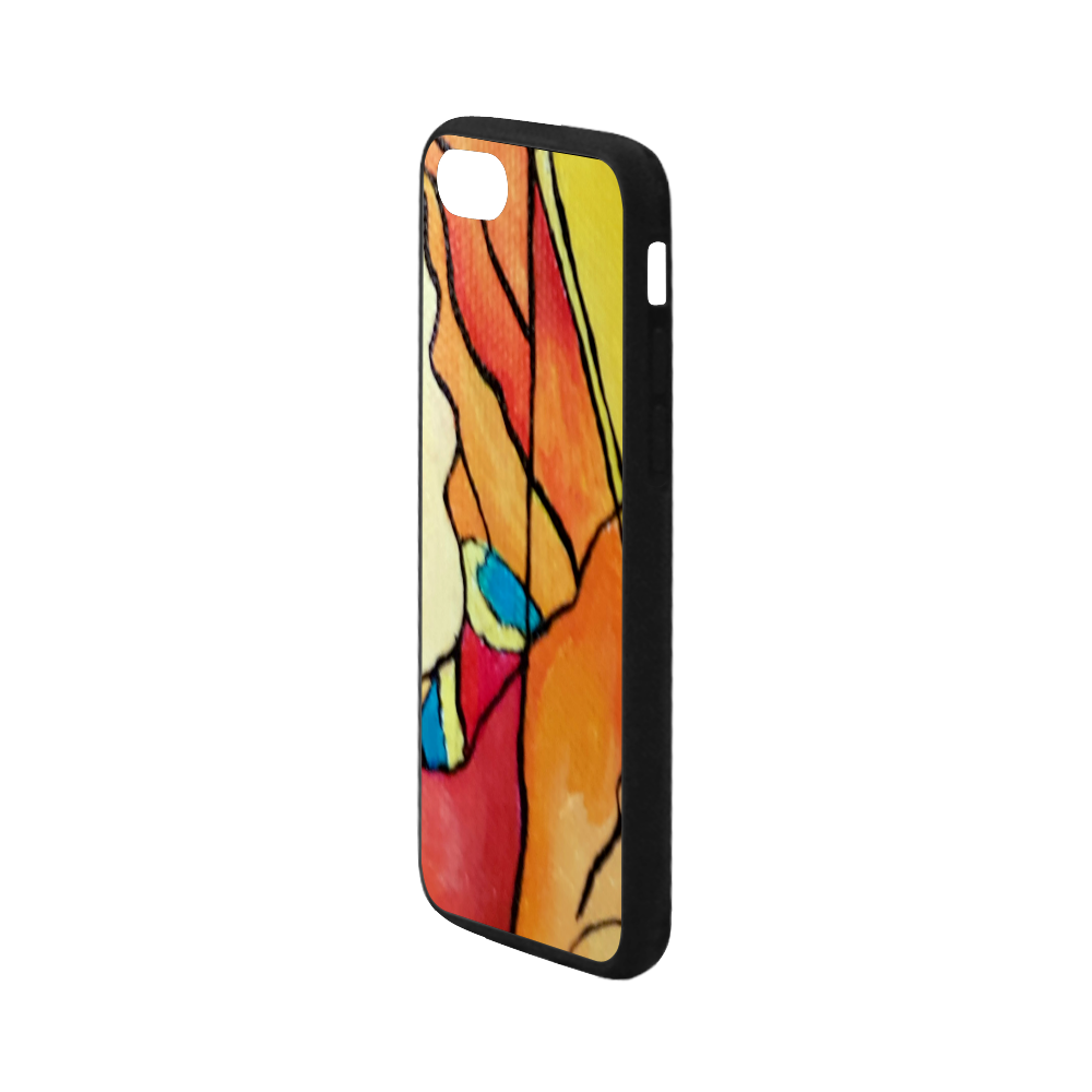 ABSTRACT Rubber Case for iPhone 7 4.7”