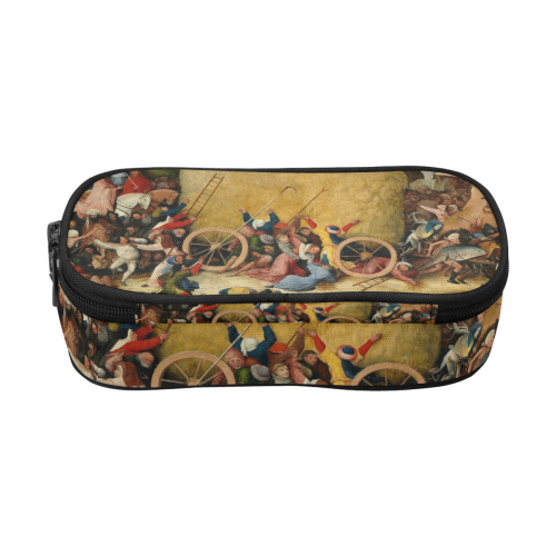 Hieronymus Bosch-The Haywain Triptych 2 Pencil Pouch/Large (Model 1680)