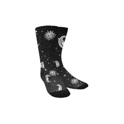 Mystic Stars, Moon and Sun Kids' Custom Socks
