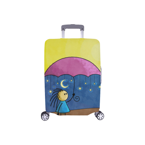 We Only Come Out at Night Luggage Cover/Small 18"-21"