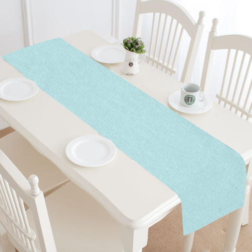 color powder blue Table Runner 16x72 inch
