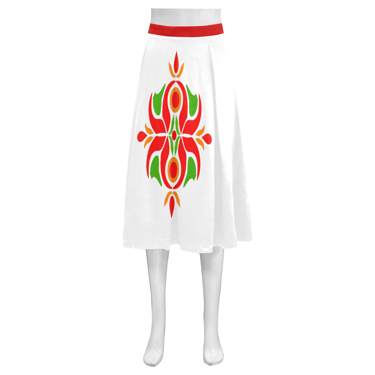 folklore2 Mnemosyne Women's Crepe Skirt (Model D16)