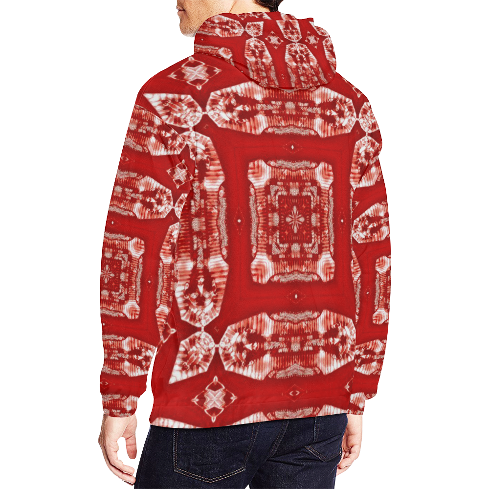 Egyptian Hoodie of the Dead Blood Robe All Over Print Hoodie for Men/Large Size (USA Size) (Model H13)