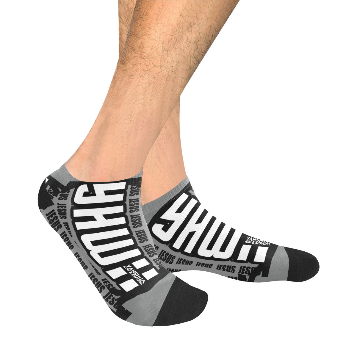 Gray Men's Ankle Socks