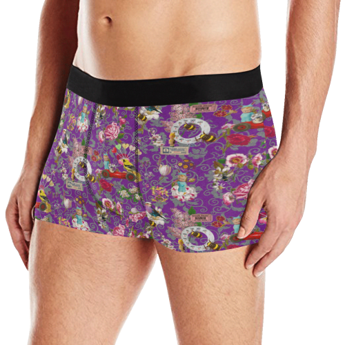 Spring Bank Holiday Men's Boxer Briefs with Merged Design (Model  L10)