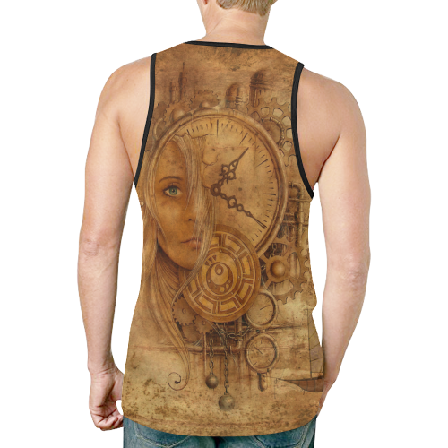 A Time Travel Of STEAMPUNK 1 New All Over Print Tank Top for Men (Model T46)