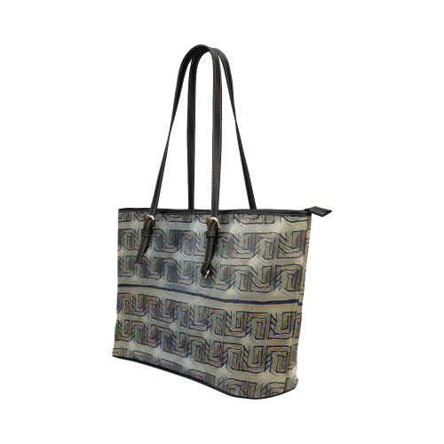 Trim3 Leather Tote Bag/Small (Model 1651)