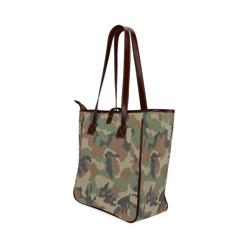 woodland camouflage pattern Classic Tote Bag (Model 1644)