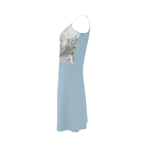 dandelion seed romantic photorealistic spring Alcestis Slip Dress (Model D05)