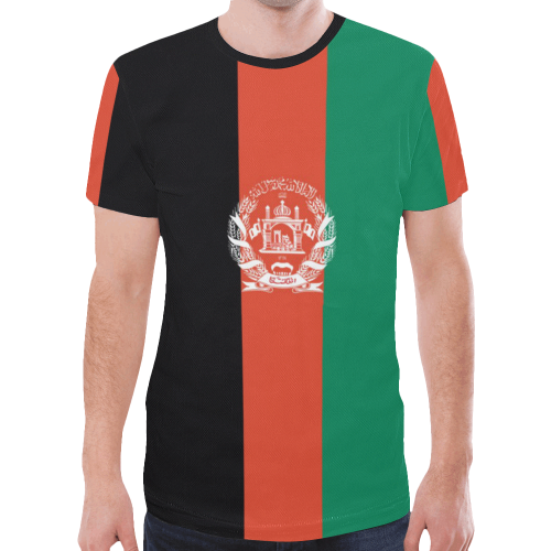 Afghanistan - Offical World Peace Flag New All Over Print T-shirt for Men (Model T45)