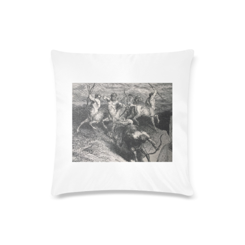 war Custom Zippered Pillow Case 16"x16"(Twin Sides)