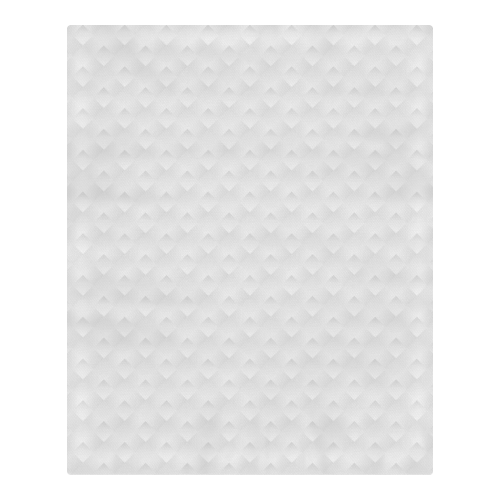 White Rombus Pattern 3-Piece Bedding Set