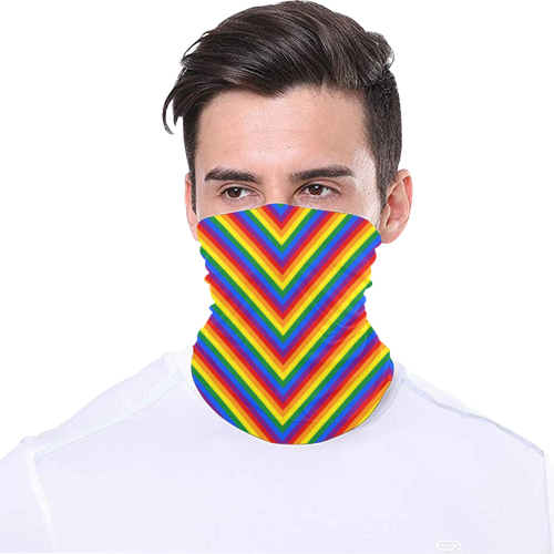Rainbow Chevron Pride Stripes Headwear Multifunctional Headwear