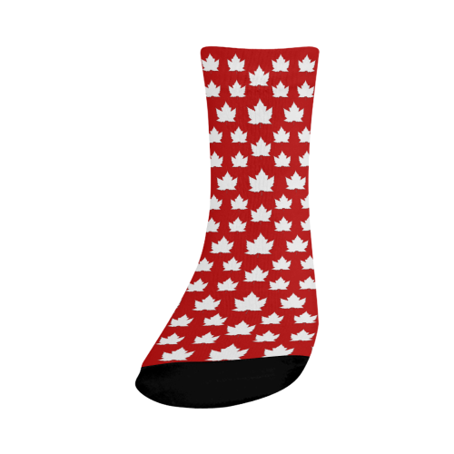 Canada Socks Cute Red Canada Crew Socks Crew Socks