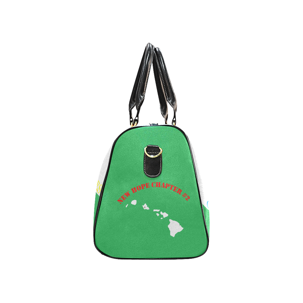 New Hope Green New Waterproof Travel Bag/Small (Model 1639)