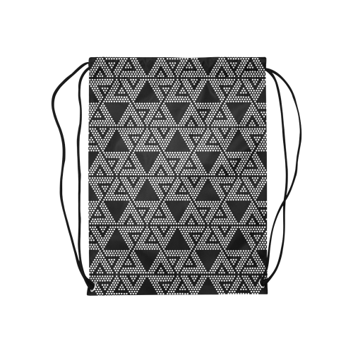 Polka Dots Party Medium Drawstring Bag Model 1604 (Twin Sides) 13.8"(W) * 18.1"(H)