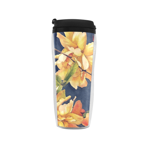 flowers #flowers #pattern #flora Reusable Coffee Cup (11.8oz)