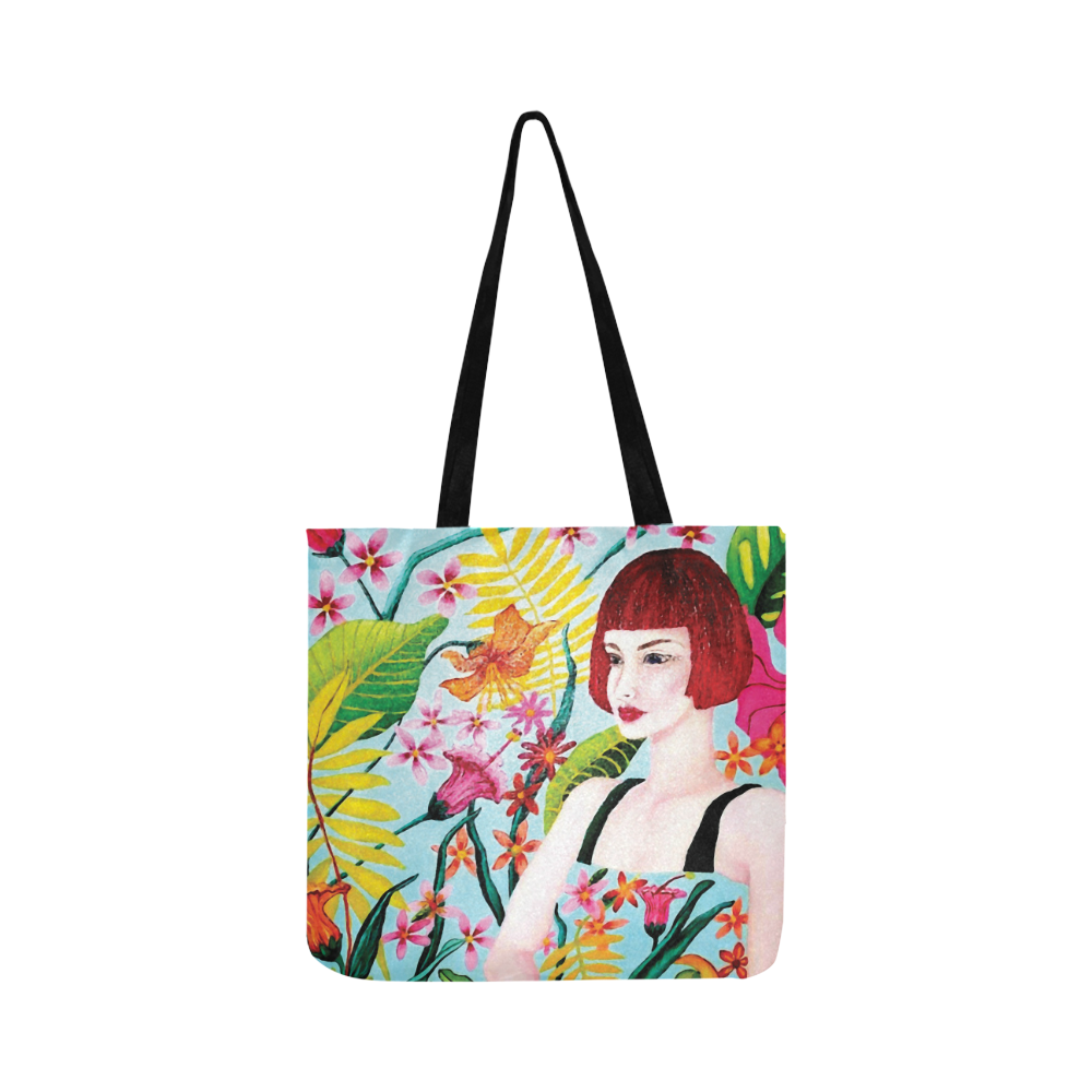 TROPICAL DREAMING Reusable Shopping Bag Model 1660 (Two sides)
