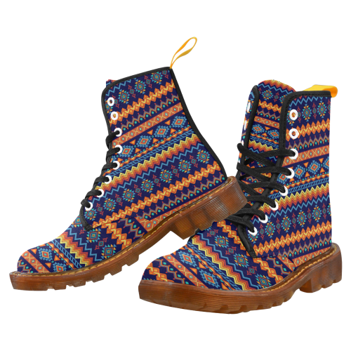 Awesome Ethnic Boho Design Martin Boots For Women Model 1203H