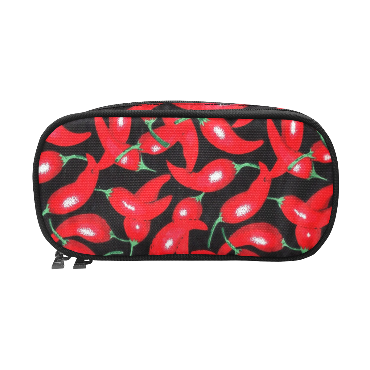 red hottt chili peppers Pencil Pouch/Large (Model 1680)