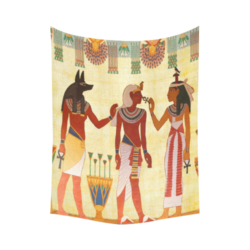 Egyptian Vogue Cotton Linen Wall Tapestry 60"x 80"