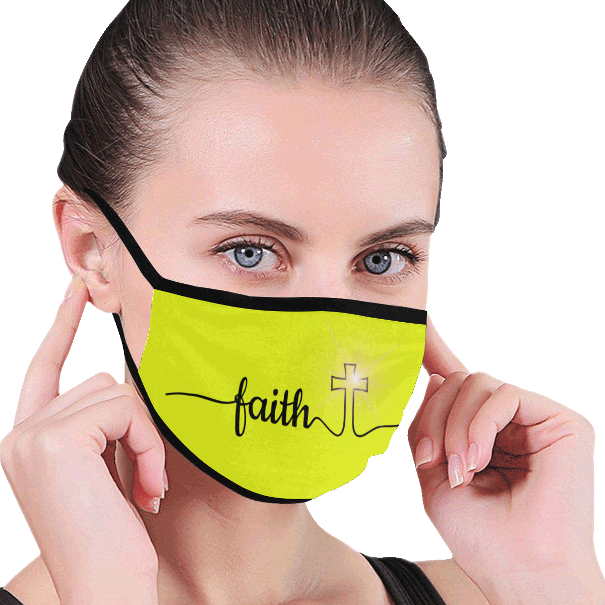 Fairlings Delight's The Word Collection- Faith 53086a Mouth Mask