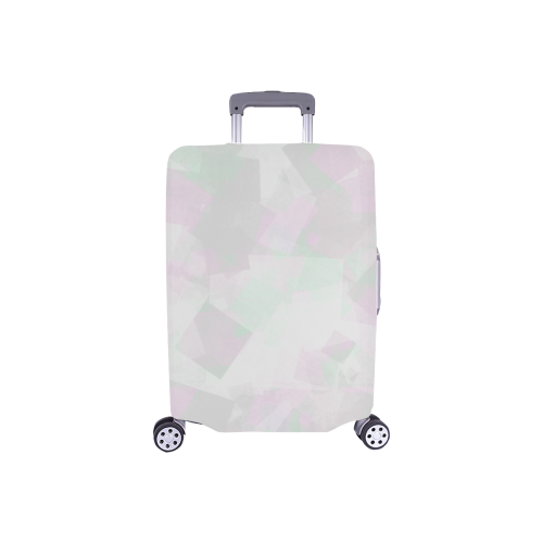 Clear Amour Snuff Mint Luggage Cover/Small 18"-21"
