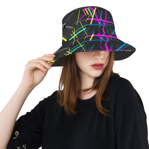 New Pattern factory 1A by JamColors All Over Print Bucket Hat