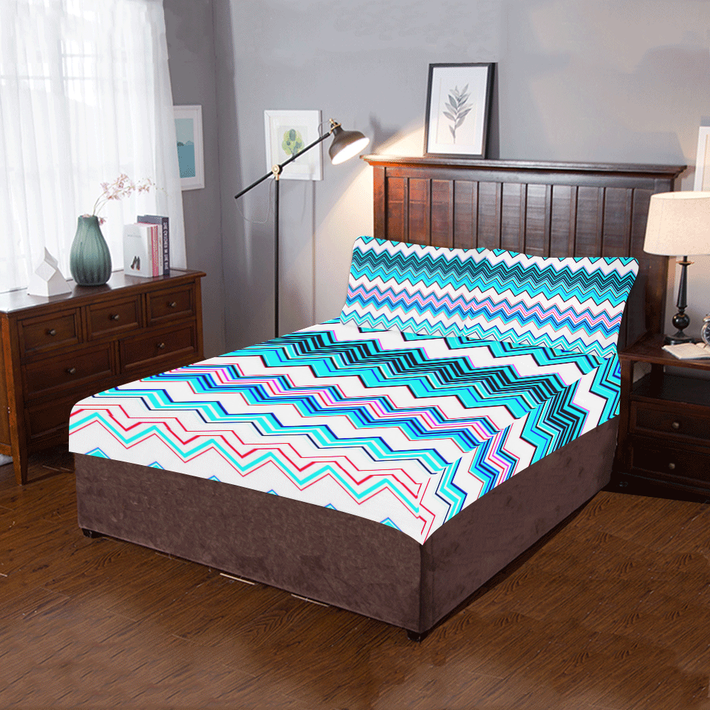 the trouble with cheveron 3-Piece Bedding Set