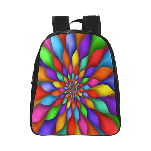 RAINBOW SKITTLES School Backpack (Model 1601)(Small)