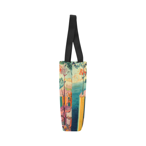 Canvas Tote Seaside Cliff Canvas Tote Bag (Model 1657)