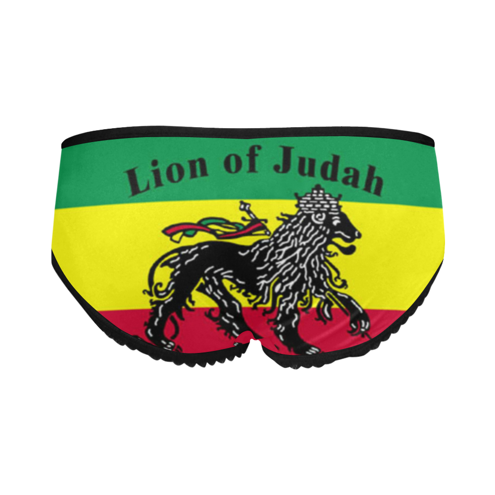 RASTA LION OF JUDAH Women's All Over Print Classic Briefs (Model L13)