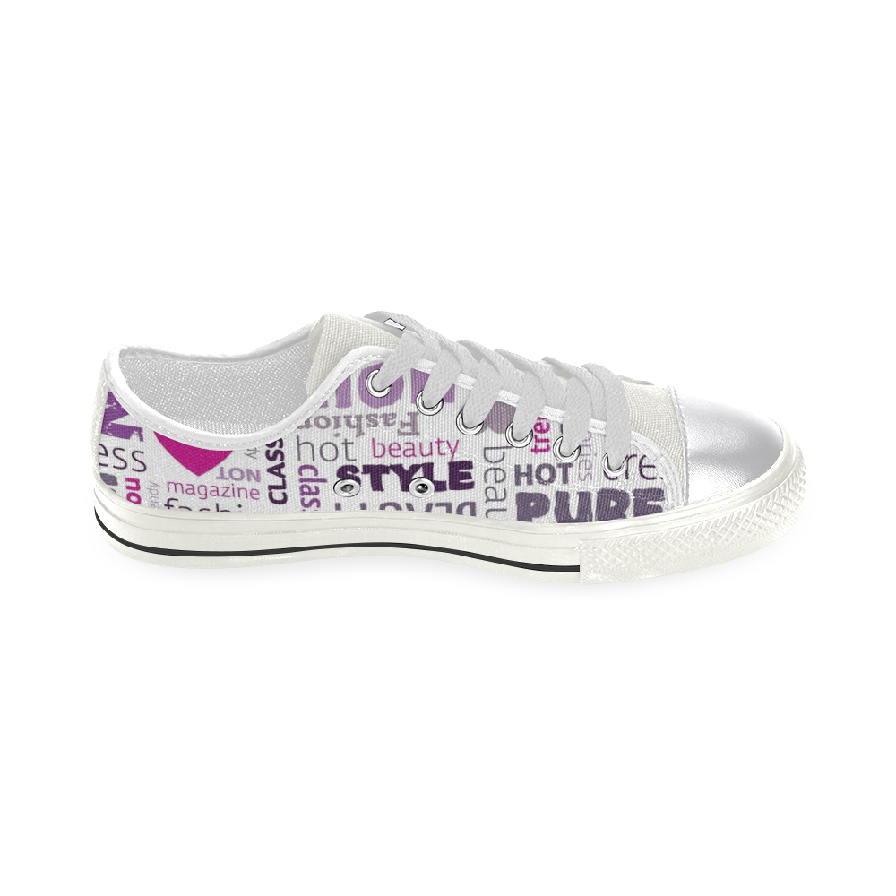 fashion Women's Classic Canvas Shoes (Model 018)