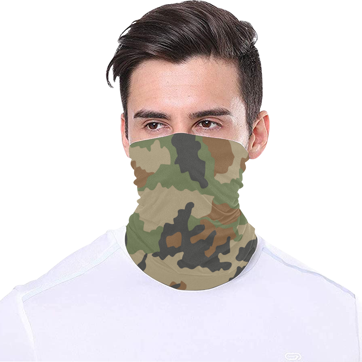 woodland camouflage pattern Multifunctional Headwear