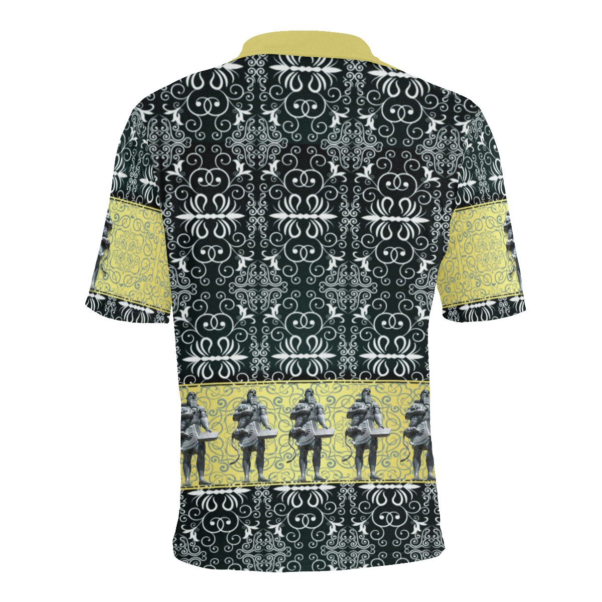 Gilgamesh Men's All Over Print Polo Shirt (Model T55)