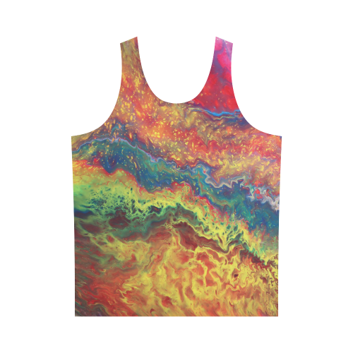 Powerful All Over Print Tank Top for Men (Model T43)