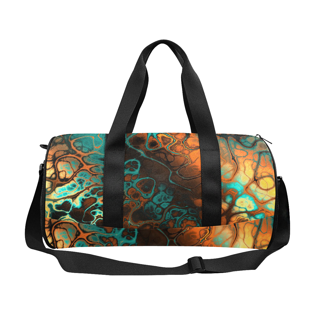 awesome fractal 35F by JamColors Duffle Bag (Model 1679)