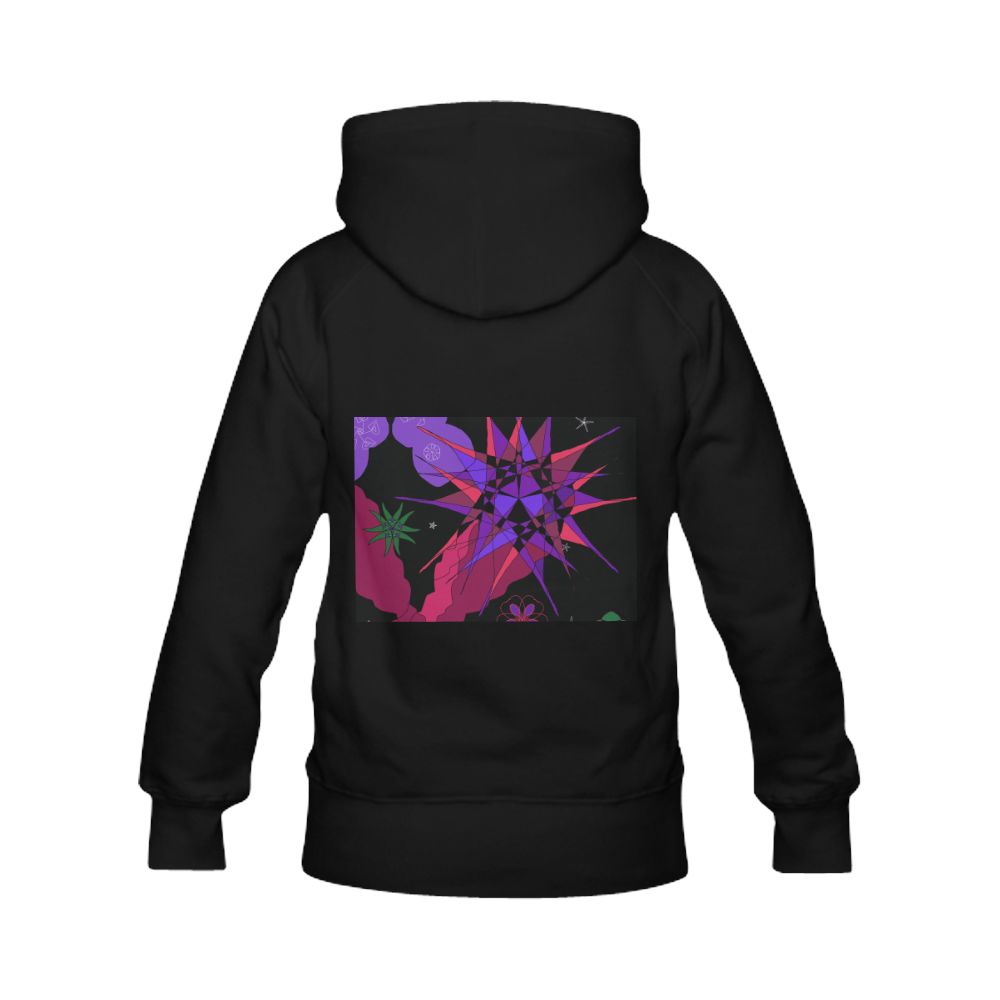 Abstract #9 2020 Women's Classic Hoodies (Model H07)