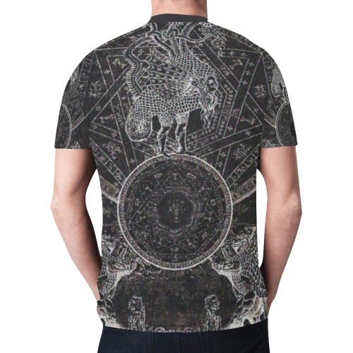 Black Pullet Dark Gothic Underground Graphic Tee New All Over Print T-shirt for Men (Model T45)