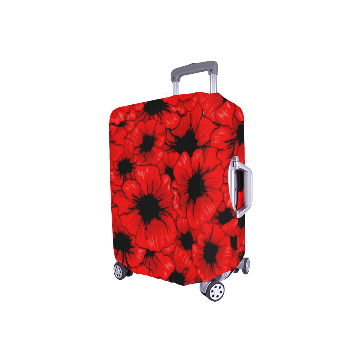 Hybiscus Luggage Cover Luggage Cover/Small 18"-21"