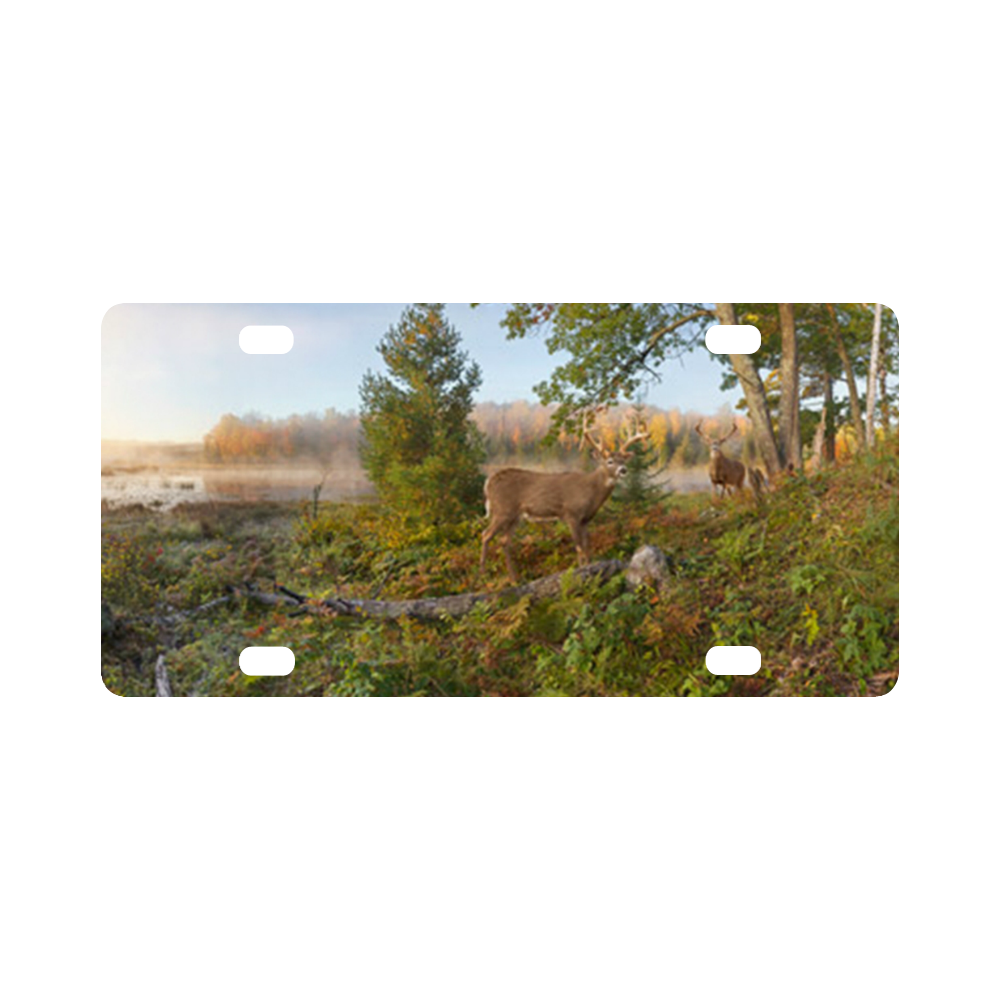 Whitetail Deer Classic License Plate