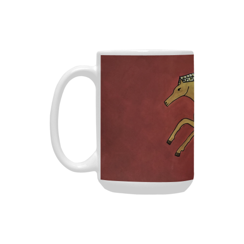 Abstract Horse 2020 Custom Ceramic Mug (15OZ)